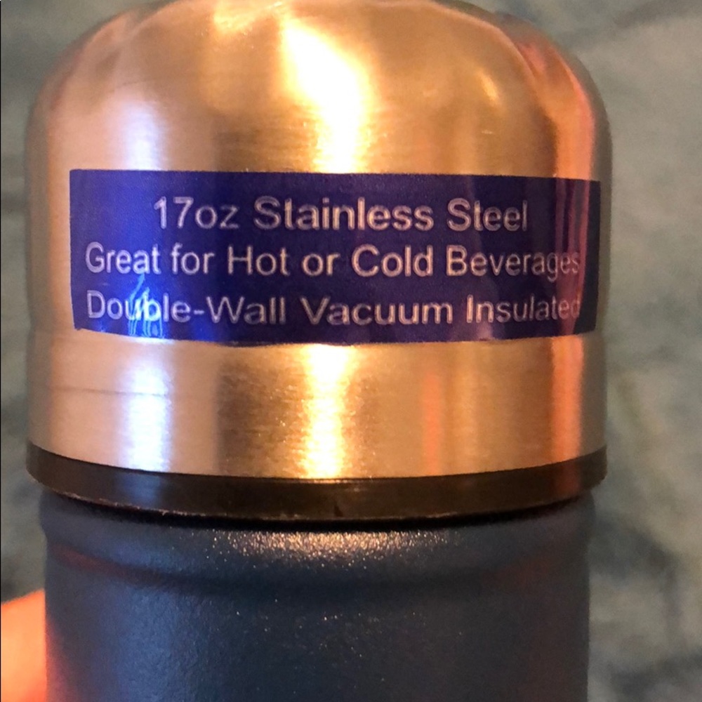 New England Patriots Stainless Steel Water Btl - Picture 2 of 2
